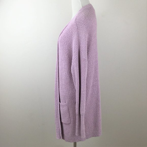 Rachel Zoe Lavender Open-Front Cardigan - Picture 3 of 7
